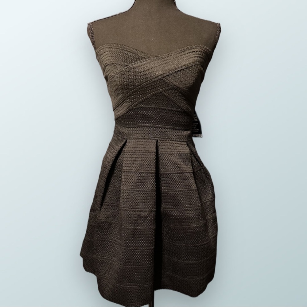 Elegant Black Strapless Dress
